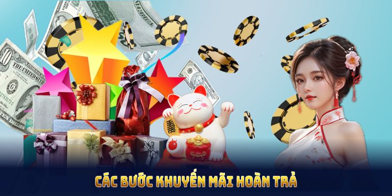 Các bước khuyến mãi hoàn trả đơn giản giúp bạn chóng nhận ưu đãi