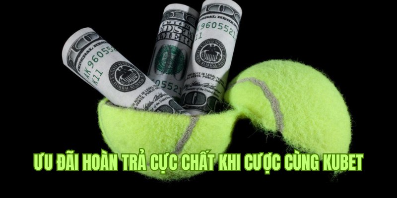 Nhận ưu đãi hoàn trả khi tham gia theo hướng dẫn cá cược Tennis